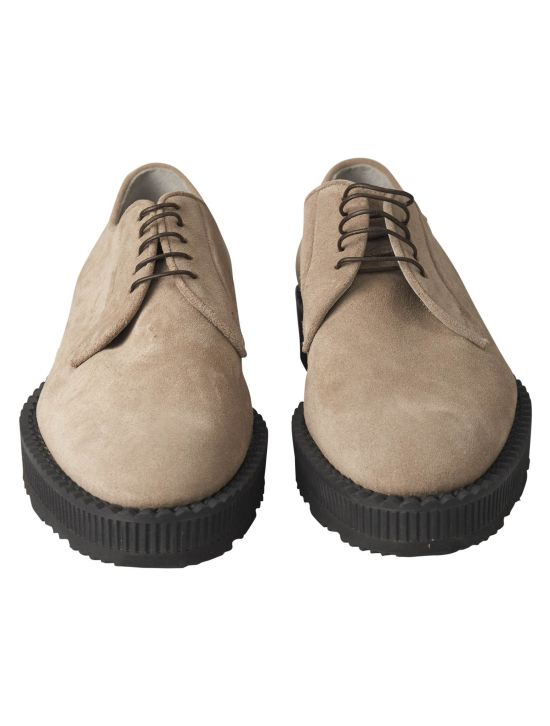 Kiton Kiton Beige Leather Suede Sneaker Beige 001
