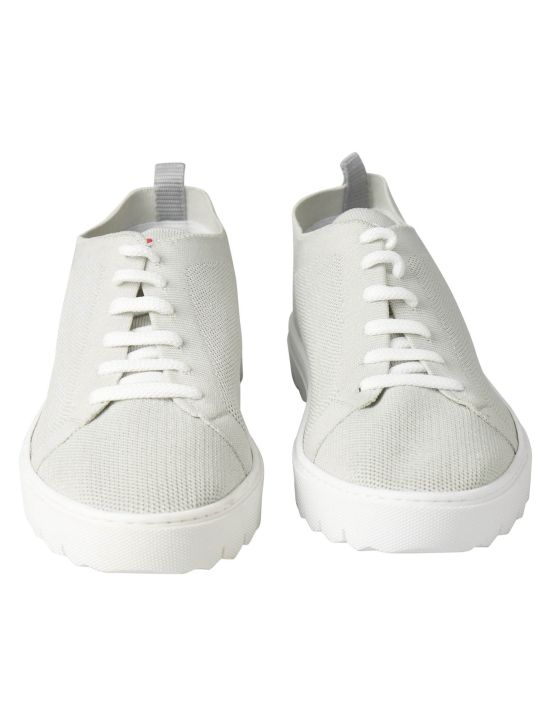 Kiton Kiton Cotton Ea Sneaker Gray 001