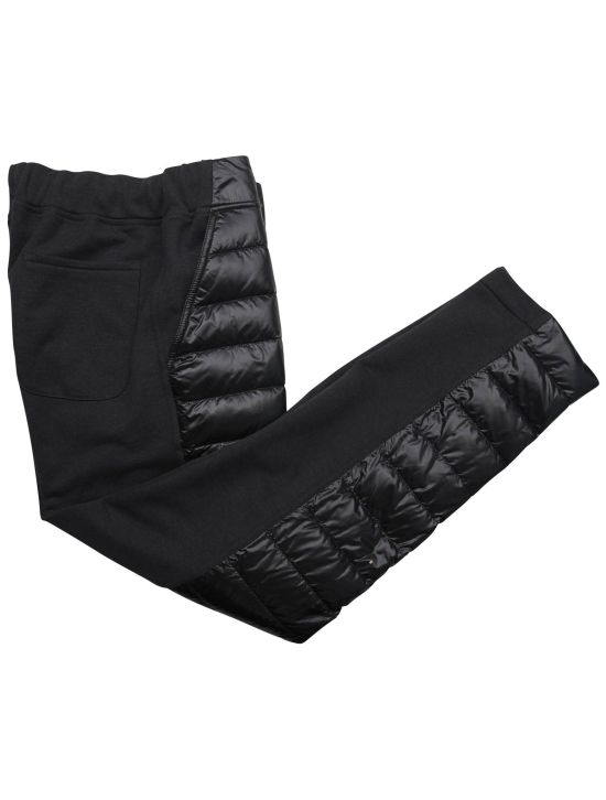 Kiton Kiton Black Cotton Cashmere Pants Black 000