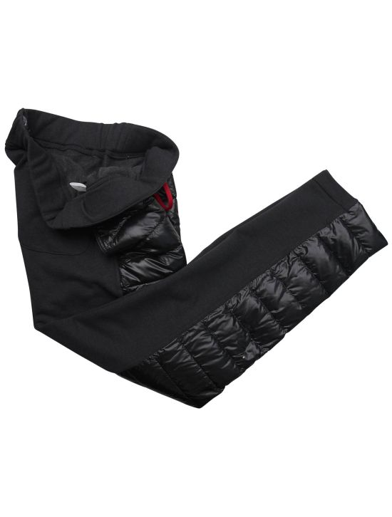 Kiton Kiton Black Cotton Cashmere Pants Black 001