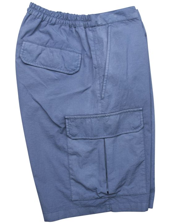 Kiton Kiton Blue Pa Short Cargo Pant Blue 000
