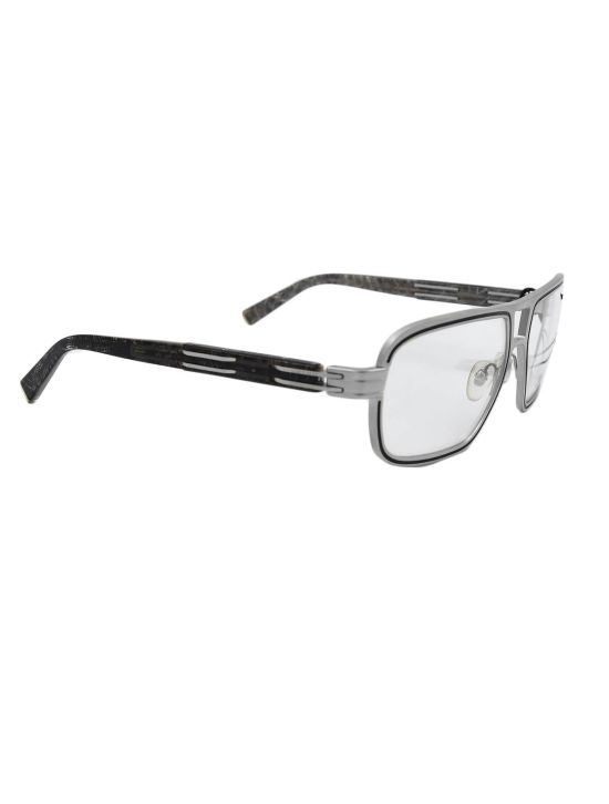 Zilli Zilli Silver Titanum Acetate Sunglasses Silver 001
