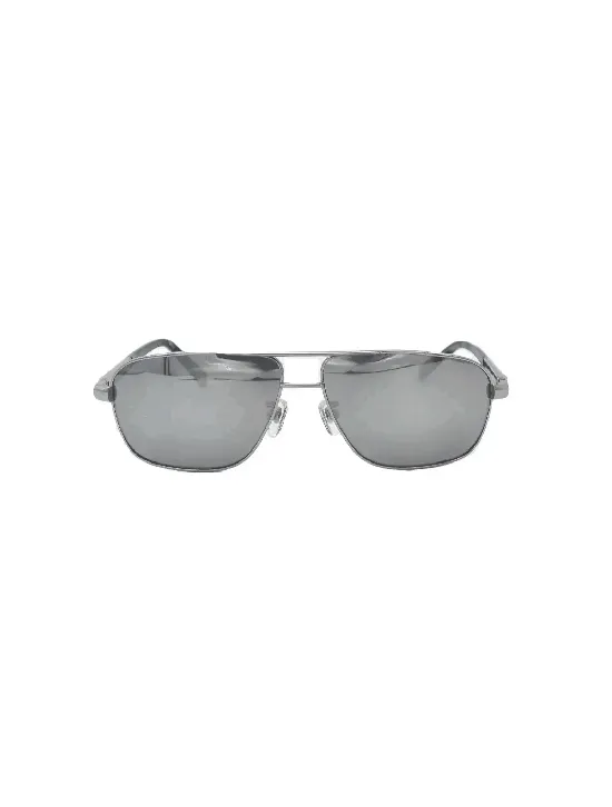 Zilli ZILLI Silver Titanium Acetate Sunglasses Silver 000