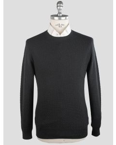 Gran Sasso Gran Sasso Black Virgin Wool Sweater Crewneck Black 000