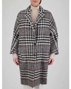 Kiton Kiton Multicolor Virgin Wool Cashmere Silk Overcoat Multicolor 000