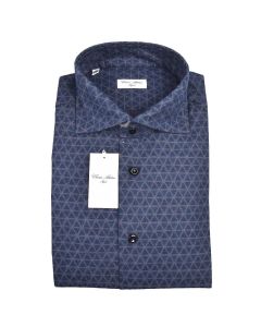 CESARI LONDON Geometric Printed Premium Casual Shirt