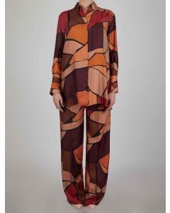 Kiton Kiton Multicolor Silk Suit Multicolor 000