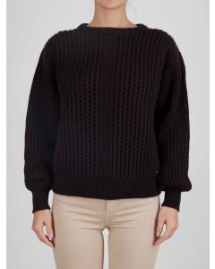 Kiton Kiton Brown Cashmere Silk Sweater Crewneck Brown 000