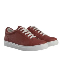 Kiton Kiton Red Leather Sneakers Red 000
