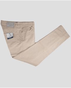 Barba Napoli Barba Napoli Beige Cotton Lycra Jeans Beige 000