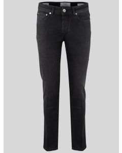 Barba Napoli Barba Napoli Black Cotton Ea Jeans Black 000