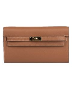 Hermès Hermès Light Brown Leather Bag Kelly To Go Light Brown 000