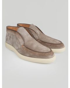 Santoni Santoni Beige Leather Suede Boots Beige 000
