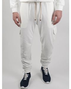Brunello Cucinelli Brunello Cucinlli White Cotton Cargo Pants White 000