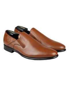 Zilli Zilli Brown Leather Leather Crocodile Loafers Brown 000