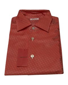Kiton KITON Red Cotton Shirt Red 000