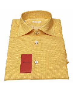 Kiton KITON Yellow Cotton Shirt Yellow 000
