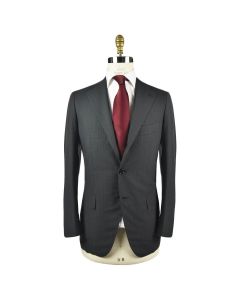 Cesare Attolini CESARE ATTOLINI Dark Gray Wool 130's Suit Dark Gray 000