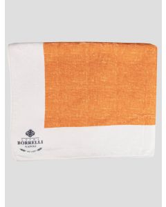Luigi Borrelli Luigi Borrelli Orange Cotton Beach Towel Orange 000