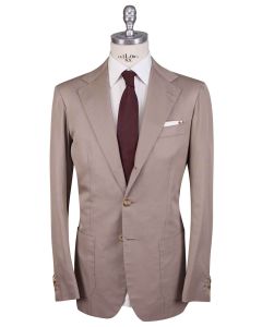 Kiton Kiton Beige Cotton Suit Beige 000