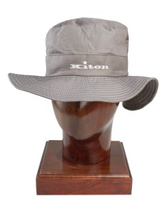 Kiton Kiton Gray Cotton Pl Hat Gray 000