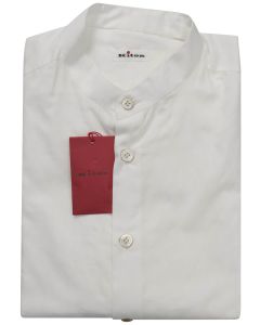 Kiton Kiton White Cotton Korean Shirt White 000