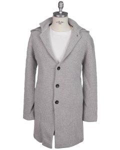 Kiton Kiton Gray Cashmere Mink Fur Coat Cardigan Gray 000