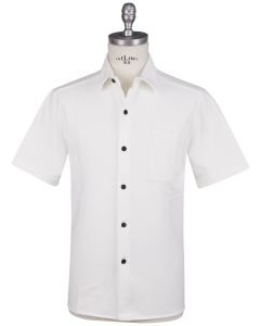 Kiton Kiton Knt White Cotton Ea Shirt White 000