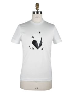 KNT KNT Kiton White Cotton T-Shirt Special Edition White 000