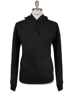 Kiton Kiton Knt Blue Cotton Sweater Black 000