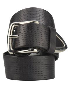 Kiton Kiton Black Leather Belt Black 000