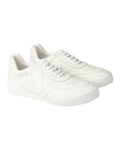 KNT Kiton KNT White Leather Sneaker White 000