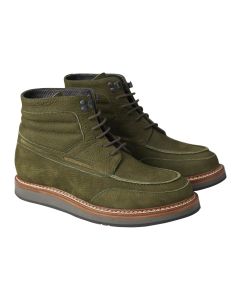 Kiton Kiton Green Leather Boots Shoes Green 000
