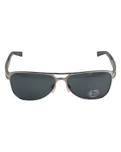 Zilli Zilli Silver Black Titanium Acetate Sunglasses Silver / Black 000
