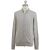 Luigi Borrelli Luigi Borrelli Gray Wool Cashmere Sweater Full Zip Gray 000