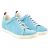 Kiton KITON Light Blue Leather Suede Shoes Light Blue 000