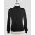 Gran Sasso Gran Sasso Black Virgin Wool Silk Sweater Turtleneck Black 000