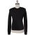 Bottega Veneta Bottega Veneta Black Wool Sweater V-Neck Black 000