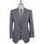 Cesare Attolini Cesare Attolini Gray Wool Linen Silk Suit Multicolor 000