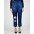 Kiton Kiton Blue Silk Pants Blue 000