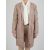 Kiton Kiton Beige Leather Sheepskin Coat Beige 000