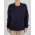 Kiton Kiton Blue Cotton Cashmere Sweater Crewneck Blue 000