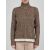 Kiton Kiton Brown Cashmere Mohair Sweater Turtleneck Brown 000