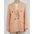 Kiton Kiton Orange Wool Alpaca Pl Blazer Orange 000