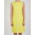 Kiton Kiton Yellow Virgin Wool Ea Dress Yellow 000