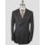 Isaia Isaia Gray Wool Silk Cashmere Blazer Gray 000