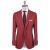 Kiton Kiton Red Cashmere Blazer Red 000