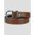 Isaia Isaia Brown Leather Belt Brown 000