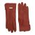 Kiton Kiton Orange Leather Gloves Orange 000