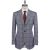 Cesare Attolini Cesare Attolini Blue Brown Wool Silk Blazer Blue / Brown 000